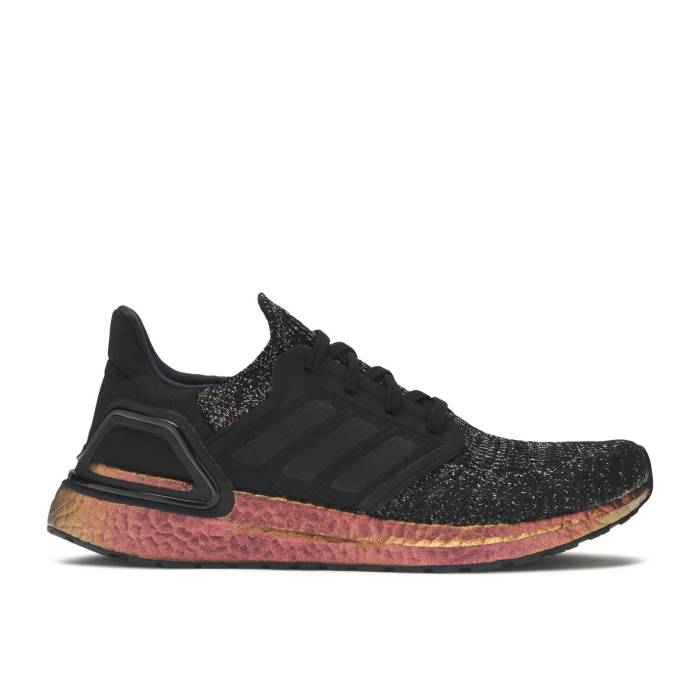 アディダス Adidas 【 Wmns Ultraboost 20 'Black Signal Pink' Women Core Black/Core Black/Signal Pink 】 レディース コア 黒色 ブラック pink ピンク