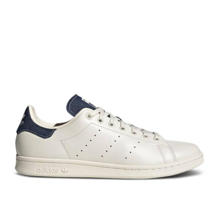 アディダス Adidas 【 Stan Smith \u0027White Denim\u0027 Men Off White/Collegiate Navy/Collegiate Navy 】 メンズ 白いこと 白いこと 紺色 米国海軍