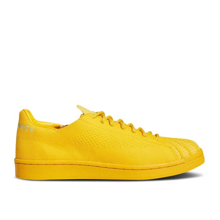 アディダス Adidas 【 Pharrell X Superstar Primeknit \u0027Gold\u0027 Men 】 Superstar はやりっ児 メンズ