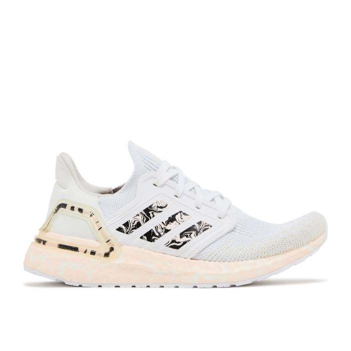 アディダス Adidas 【 Wmns Ultraboost 20 \u0027Glam Pack - White Pink Tint\u0027 Women Cloud White/Pink Tint/Core Black 】 白いこと 白いこと pink サクラ色 レディース 白いこと 白いこと pink サクラ色 中核グループ 黒いこと 黒いこと