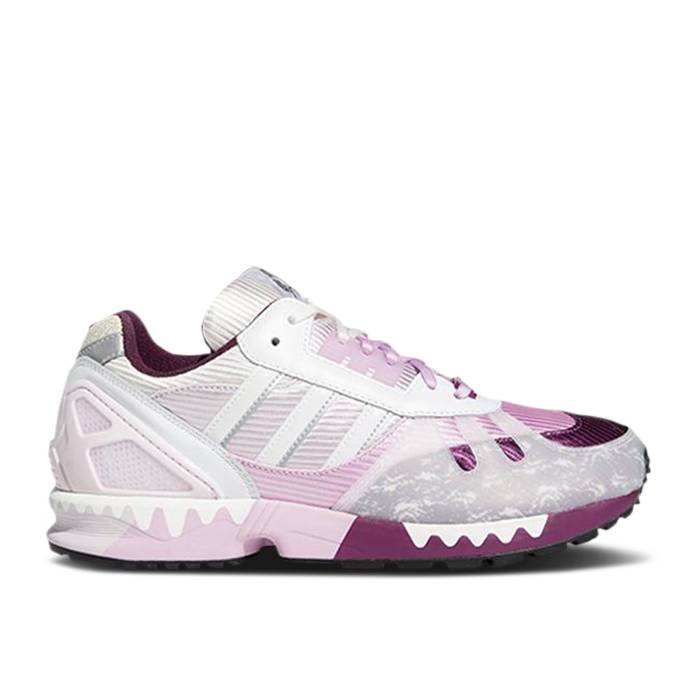 アディダス Adidas 【 Heytea X Zx 7000 A-Zx Series - Grape Cheezo Men Merlot/Rich Mauve/Clear Lilac 】 シリーズ メンズ