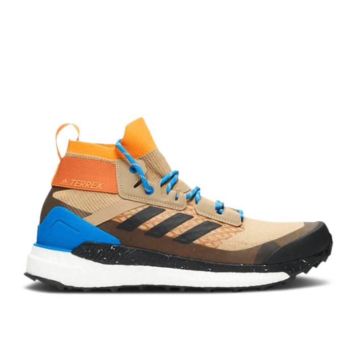 アディダス Adidas 【 Terrex Free Hiker Tech Copper Men Tech Copper/Core Black/Blue 】 フリー メンズ テック 銅色 コッパー コア 黒色 ブラック 青色 ブルー