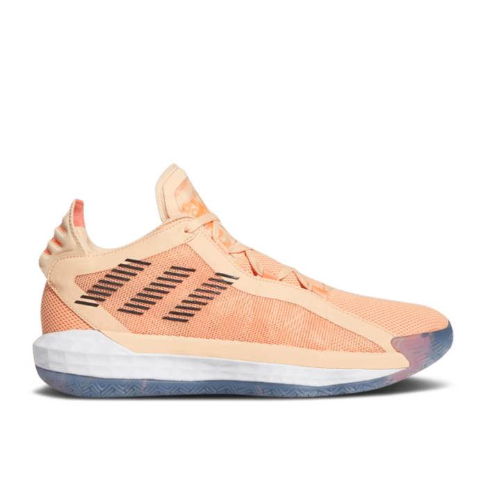 アディダス Adidas 【 Dame 6 'International Women's Day' Men Glow Orange/Core Black/Signal Coral 】 レディース メンズ orange 橙・オレンジ コア 黒色 ブラック|スニケス