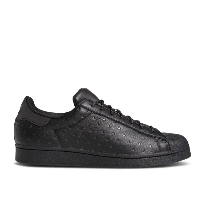 アディダス Adidas 【 Pharrell X Superstar \u0027Black Future\u0027 Men Core Black/Core Black/Core Black 】 Superstar はやりっ子 メンズ 中核グループ 黒いこと 黒いこと