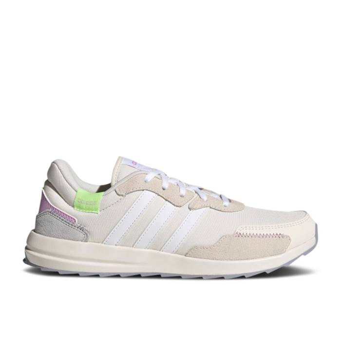 アディダス Adidas 【 Wmns Retrorun 'Chalk White' Women Chalk White/Cloud White/Dash Grey 】 レディース 白色 ホワイト 灰色 グレー|スニケス
