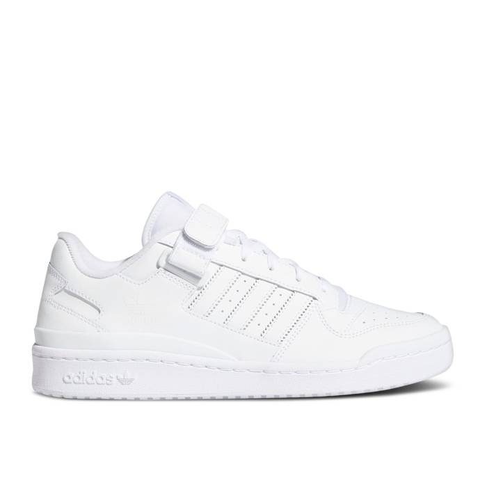 アディダス Adidas 【 Forum Low 'Triple White' Men Cloud White/Cloud White/Cloud White 】 フォーラム メンズ 白色 ホワイト
