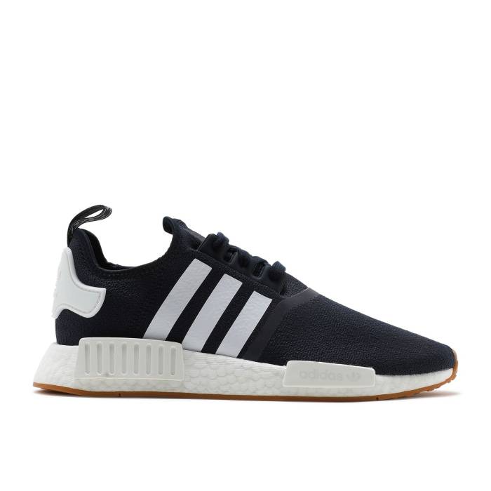 アディダス Adidas 【 Nmd_R1 'Collegiate Navy' Men Collegiate Navy/Cloud White/Gum 】 メンズ 紺色 ネイビー 白色 ホワイト