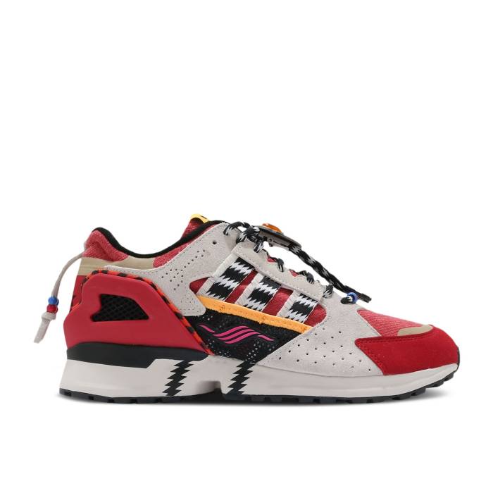 アディダス Adidas 【 Zx 10000 \u0027Native American\u0027 Men Power Red/Cloud White/Core Black 】 メンズ Power 力強さ Red 赤・赤いこと 白いこと 白いこと 中核グループ 黒いこと 黒いこと