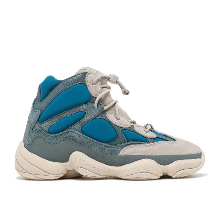 アディダス Adidas 【 Yeezy 500 High \u0027Frosted Blue\u0027 Men Frosted Blue/Frosted Blue/Frosted Blue 】 御機嫌 メンズ 青み 青色