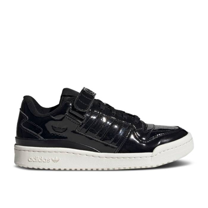 アディダス Adidas 【 Wmns Forum Low Black Off White Women Core Black/Core Black/Off White 】 フォーラム レディース コア 黒色 ブラック 白色 ホワイト