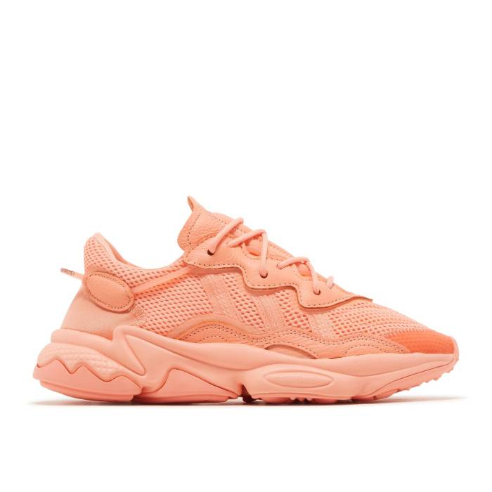 アディダス Adidas 【 Wmns Ozweego \u0027Chalk Coral\u0027 Women Chalk Coral/Chalk Coral/Core Black 】 レディース 中核グループ 黒いこと 黒いこと