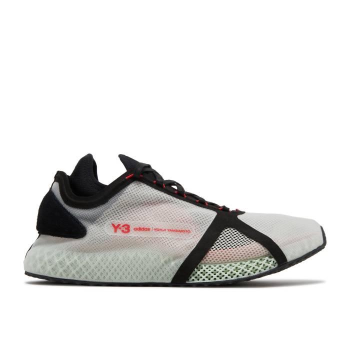 アディダス Adidas 【 Y-3 Runner 4D Iow \u0027Bliss\u0027 Men Bliss/Black/Red 】 メンズ 黒いこと 黒いこと Red 赤・赤いこと