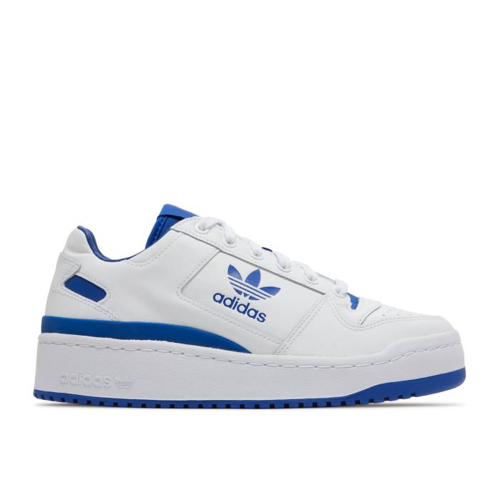 アディダス Adidas 【 Wmns Forum Bold \u0027White Royal Blue\u0027 Women Cloud White/Cloud White/Royal Blue 】 討論会 レディース 白いこと 白いこと 青碧 青碧