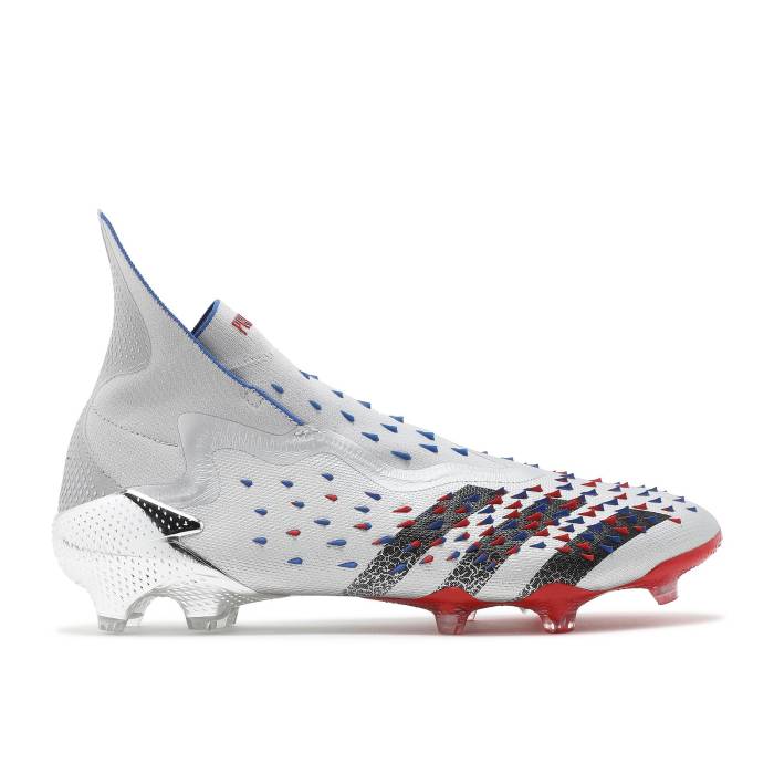 アディダス Adidas 【 Predator Freak+ 'Showpiece Pack' Men Silver Metallic/Core Black/Scarlet 】 プレデター メンズ Silver 銀色・シルバー コア 黒色 ブラック