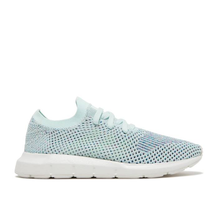 アディダス Adidas 【 Wmns Swift Run Primeknit \u0027Ice Blue\u0027 Women Ice Blue/Ice Blue/Crystal White 】 Swift 幽客 レディース 青碧 青碧 白いこと 白いこと