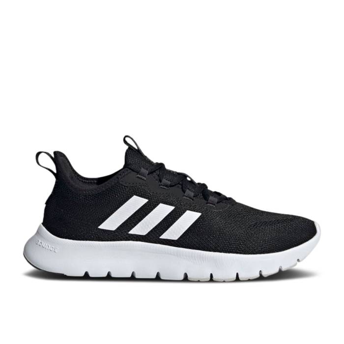 アディダス Adidas 【 Wmns Nario Move Black White Women Core Black/Cloud White/Grey One 】 レディース コア 黒色 ブラック 白色 ホワイト 灰色 グレー