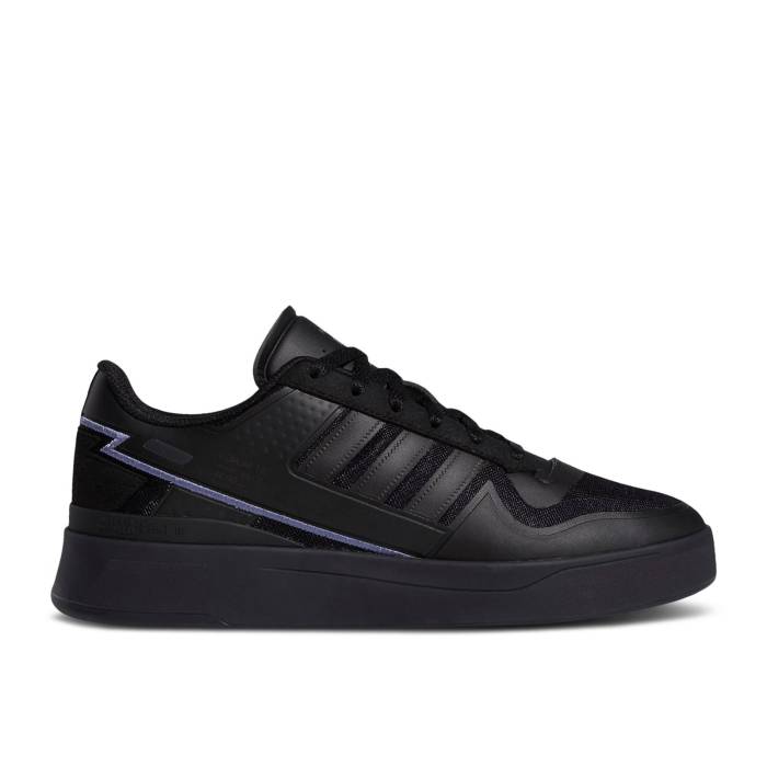アディダス Adidas 【 Forum Tech Boost \u0027Black Orbit Violet\u0027 Men Core Black/Carbon/Orbit Violet 】 討論会 テック ブースト メンズ 中核グループ 黒いこと 黒いこと 炭素 紫・相撲取り草