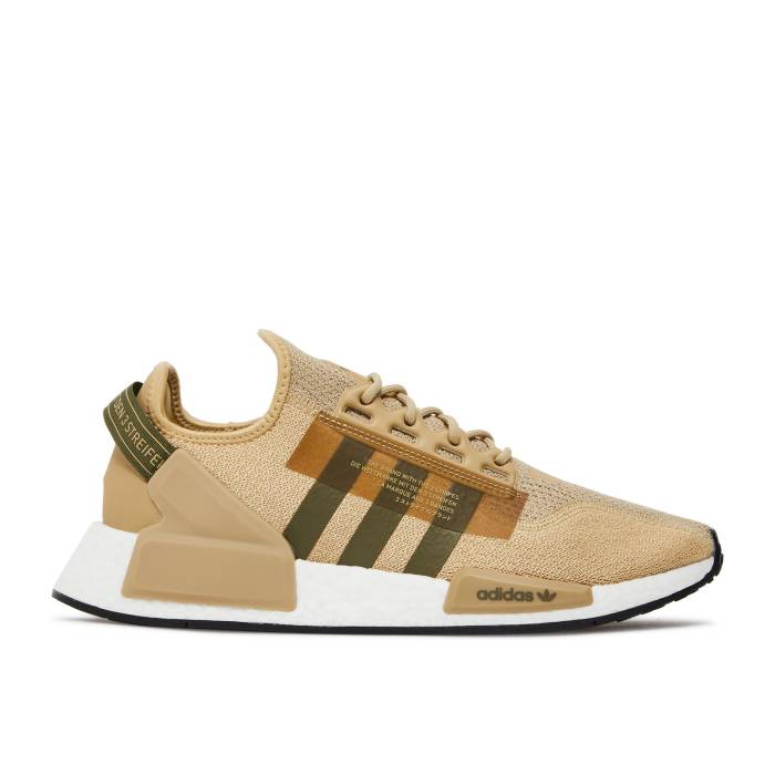 アディダス Adidas 【 Nmd_R1 V2 Beige Tone Focus Olive Men Beige Tone/Focus Olive/Core Black 】 メンズ ベージュ olive オリーブ コア 黒色 ブラック