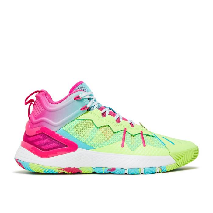 アディダス Adidas 【 D Rose Son Of Chi 'Godspeed - Signal Green Pink' Men Pulse Aqua/Shock Pink/Signal Green 】 Rose ローズ green 緑・グリーン メンズ アクア ショック pink ピンク green 緑・グリーン