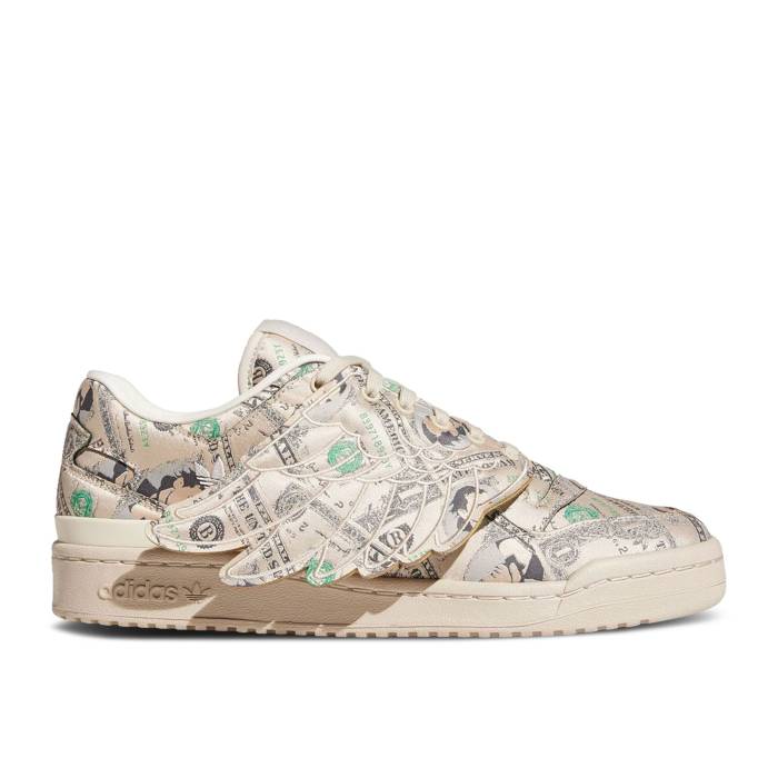 アディダス Adidas 【 Jeremy Scott X Forum Wings 1.0 Low \u0027Money\u0027 Men Bliss/Green Night/Bliss 】 ジェレミー 討論会 メンズ green 緑・緑であること ナイト爵