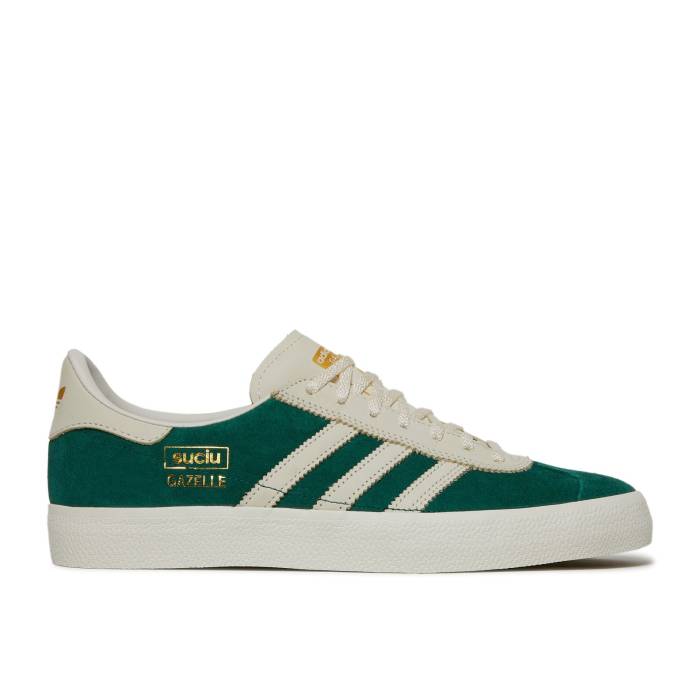 アディダス Adidas 【 Mark Suciu X Gazelle Adv 'Collegiate Green' Men Collegiate Green/Chalk White/Chalk White 】 ガゼル メンズ green 緑・グリーン 白色 ホワイト