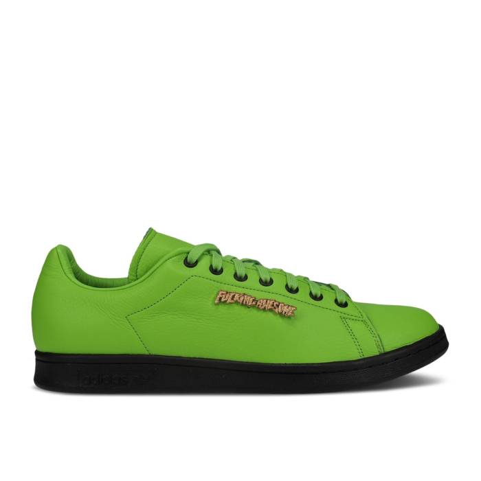 アディダス Adidas 【 Fucking Awesome X Stan Smith 'Semi Solar Green' Men Semi Solar Green/Gold Metallic/Core Black 】 メンズ green 緑・グリーン ゴールド コア 黒色 ブラック｜スニケス