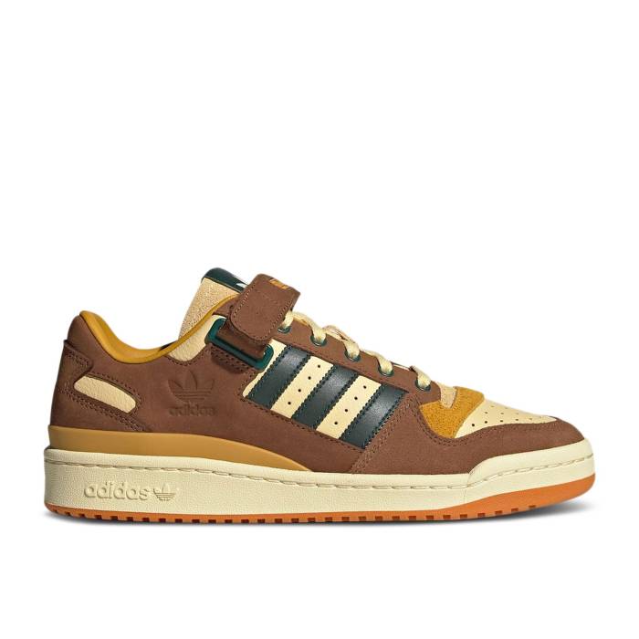 アディダス Adidas 【 Forum Low Yoyogi Park Men Brown/Mustard/Dark Green 】 フォーラム メンズ 茶色 ブラウン green 緑・グリーン