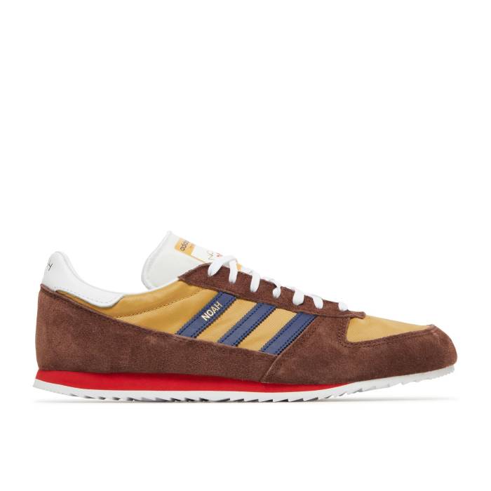 アディダス Adidas 【 Noah X Vintage Runner 'Brown Dark Blue' Men Customized/Dark Blue/Lush Red 】 vintage ビンテージ・ヴィンテージ メンズ 青色 ブルー Red 赤・レッド|スニケス