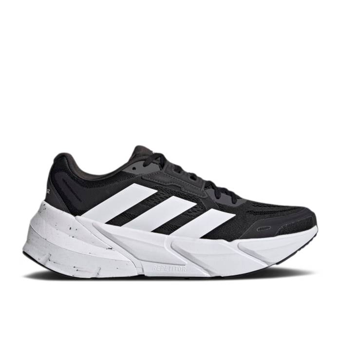 アディダス Adidas 【 Adistar Black White Men Core Black/Cloud White/Grey Five 】 メンズ コア 黒色 ブラック 白色 ホワイト 灰色 グレー