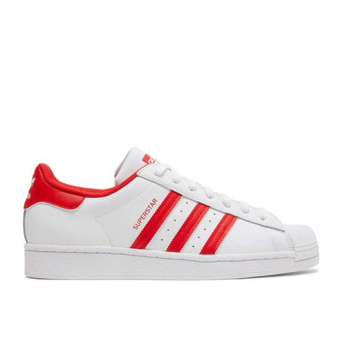楽天市場】【 ADIDAS SUPERSTAR 'WHITE VIVID RED' / CLOUD WHITE 楽天市場】【 ADIDAS SUPERSTAR 'WHITE VIVID RED' / CLOUD WHITE