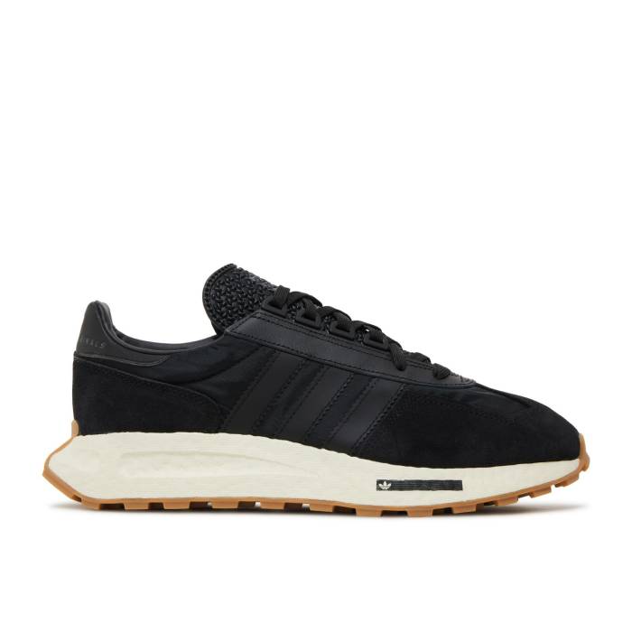 アディダス Adidas 【 Retropy E5 \u0027Core Black\u0027 Men Core Black/Core Black/Grey Six 】 メンズ 中核グループ 黒いこと 黒いこと 薄墨色 薄墨色