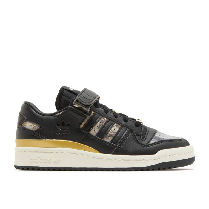 アディダス Adidas 【 Candace Parker X Wmns Forum Low \u0027Black Tech Mineral\u0027 Women Core Black/Off White/Tech Mineral 】 パーカー 討論会 テック レディース 中核グループ 黒いこと 黒いこと 白いこと 白いこと テック