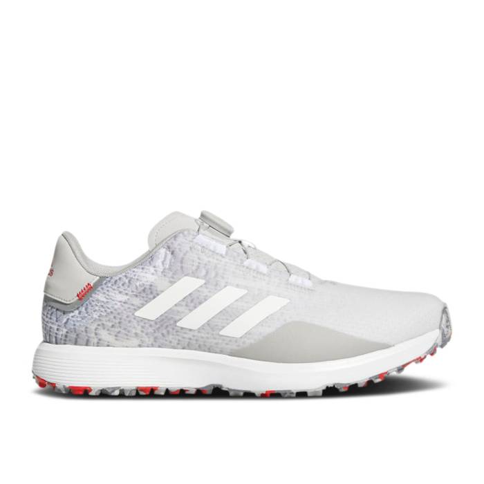 アディダス Adidas 【 S2G Boa Wide \u0027Grey White\u0027 Men Grey Two/Cloud White/Grey Three 】 メンズ 薄墨色 薄墨色 白いこと 白いこと