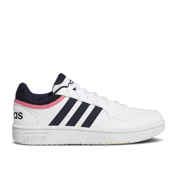 アディダス Adidas 【 Wmns Hoops 3.0 Low \u0027White Legend Ink\u0027 Women Cloud White/Legend Ink/Rose Tone 】 Legend 先祖伝承 レディース 白いこと 白いこと Legend 先祖伝承 Rose サクラ色