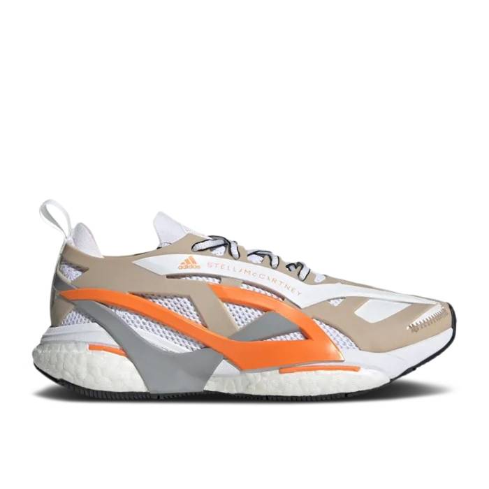 アディダス Adidas 【 Stella Mccartney X Wmns Solarglide 'Ash Pearl Signal Orange' Women Ash Pearl/Cloud White/Signal Orange 】 パール レディース パール 白色 ホワイト orange 橙・オレンジ|スニケス