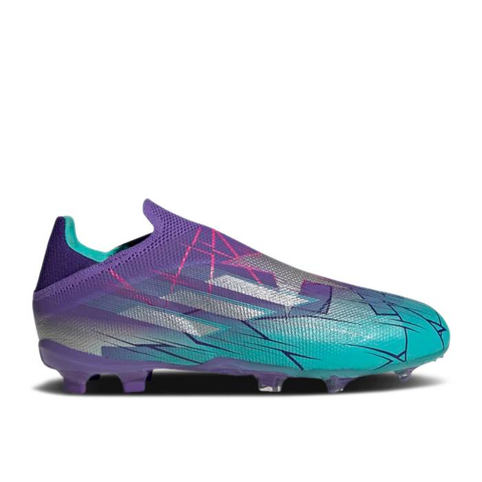 アディダス Adidas 【 X Speedflow+ Fg J 'Purple Rush Mint Rush' Youth Purple Rush/Silver Metallic/Mint Rush 】 rush ラッシュ ジュニア キッズ Purple 紫・パープル rush ラッシュ Silver 銀色・シルバー｜スニケス 34,710円