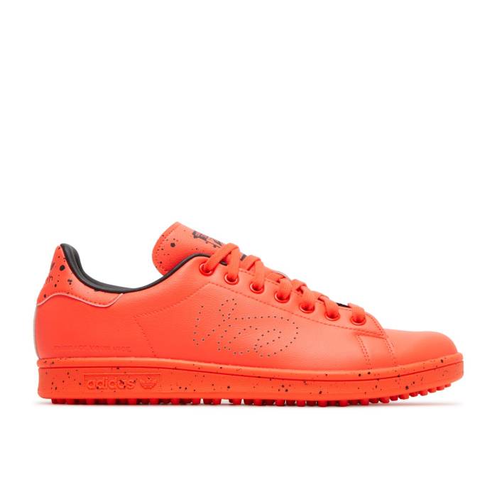 アディダス Adidas 【 Vice Golf X Stan Smith 'Solar Red' Men Solar Red/Solar Red/Core Black 】 golf ゴルフ メンズ Red 赤・レッド コア 黒色 ブラック