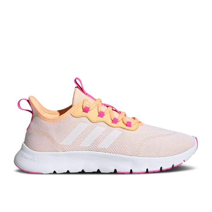 アディダス Adidas 【 Wmns Nario Move \u0027Acid Orange Screaming Pink\u0027 Women Acid Orange/Cloud White/Screaming Pink 】 orange 橙・オレンジ色 レディース orange 橙・オレンジ色 白いこと 白いこと pink サクラ色
