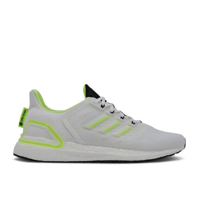 アディダス Adidas 【 Ultraboost 20 Lab White Solar Yellow Men Footwear White/Solar Yellow/Core Black 】 メンズ 白色 ホワイト yellow 黄色・イエロー コア 黒色 ブラック