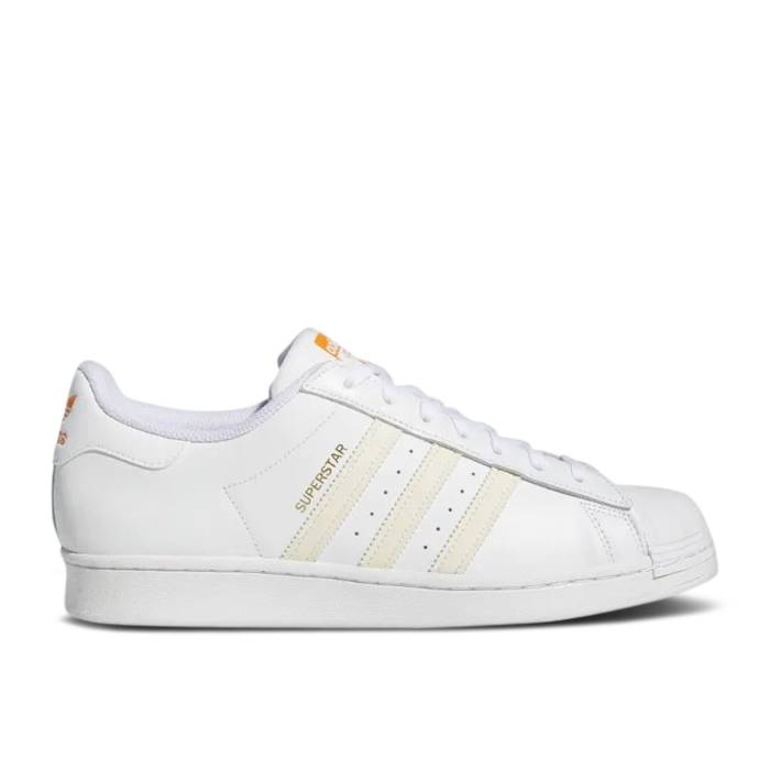 アディダス Adidas 【 Superstar 'White Ecru Tint' Men Cloud White/Ecru Tint/Orange Rush 】 Superstar スーパースター メンズ 白色 ホワイト orange 橙・オレンジ rush ラッシュ|スニケス