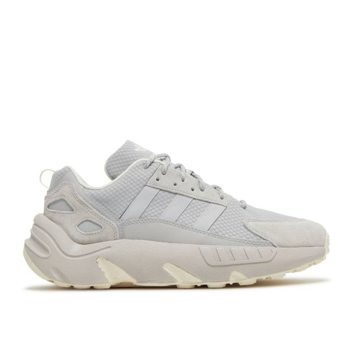 アディダス Adidas 【 Zx 22 Boost 'Grey Cream White' Men Grey Two/Grey Two/Cream White 】 ブースト クリーム メンズ 灰色 グレー クリーム 白色 ホワイト