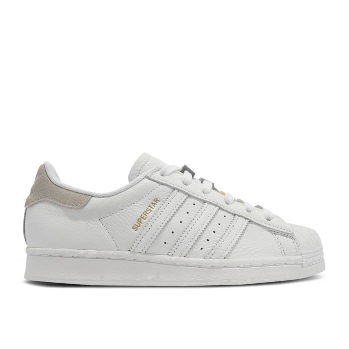 アディダス Adidas 【 Wmns Superstar 'Cloud White' Women Cloud White/Cloud White/Core Black 】 Superstar スーパースター レディース 白色 ホワイト コア 黒色 ブラック｜スニケス