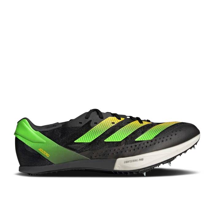 アディダス Adidas 【 Adizero Prime Sp 2.0 Black Solar Green Men Core Black/Beam Yellow/Solar Green 】 アディゼロ メンズ コア 黒色 ブラック yellow 黄色・イエロー green 緑・グリーン