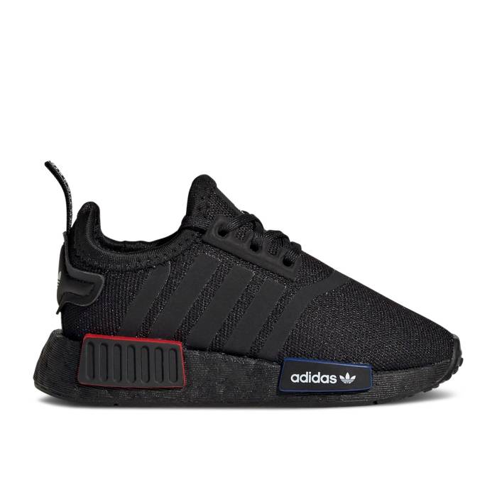アディダス Adidas 【 Nmd_R1 Refined I 'Black Grey' Infant Core Black/Core Black/Grey Five 】 ベビー コア 黒色 ブラック 灰色 グレー｜スニケス