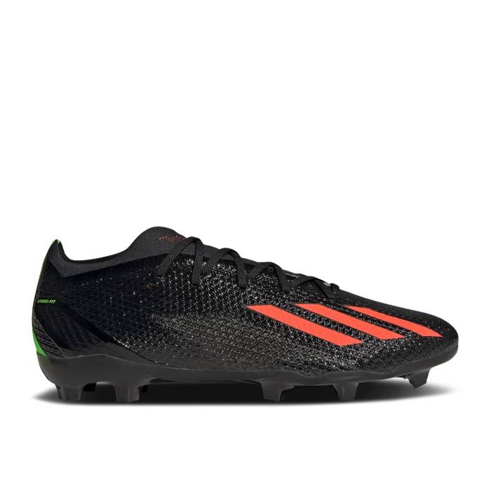 アディダス Adidas 【 X Speedportal.2 Fg \u0027Black Solar Red\u0027 Men Core Black/Solar Red/Solar Green 】 メンズ 中核グループ 黒いこと 黒いこと Red 赤・赤いこと green 緑・緑であること