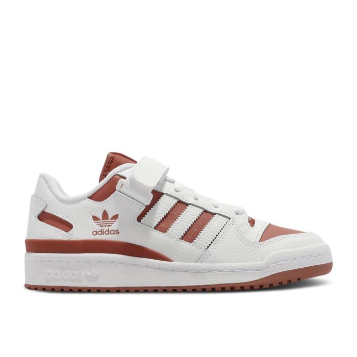 アディダス Adidas 【 Forum Low \u0027White Magic Earth\u0027 Men Cloud White/Magic Earth/Cloud White 】 討論会 神通力 メンズ 白いこと 白いこと 神通力