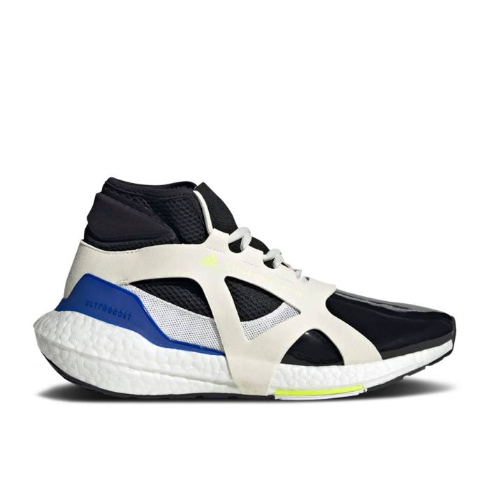 アディダス Adidas 【 Stella Mccartney X Wmns Ultraboost 21 \u0027White Black Bold Blue\u0027 Women Cloud White/Core Black/Bold Blue 】 黒いこと 黒いこと レディース 白いこと 白いこと 中核グループ 黒いこと 黒いこと 青味 青色