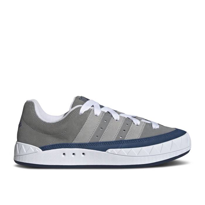 アディダス Adidas 【 Human Made X Adimatic \u0027Grey Tech Indigo\u0027 Men Grey Three/Clear Onix/Tech Indigo 】 テック メンズ 薄墨色 薄墨色 テック 藍色・インディゴ