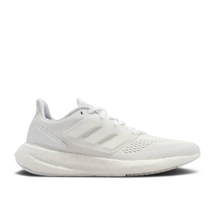 アディダス Adidas 【 Pureboost 22 'Triple White' Men Cloud White/Cloud White/Crystal White 】 メンズ 白色 ホワイト|スニケス