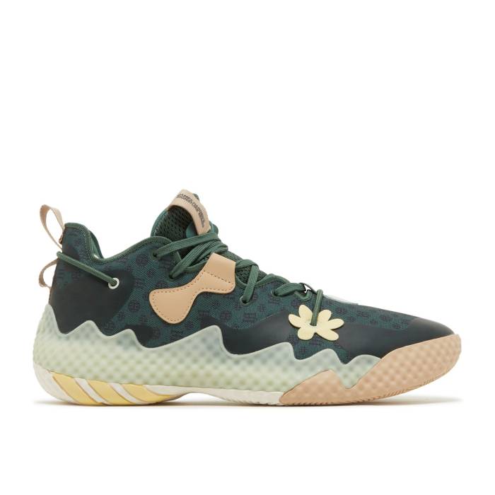 アディダス Adidas 【 Harden Vol. 6 'Green Oxide Monogram' Men Green Oxide/Almost Yellow/Linen Green 】 ハーデン メンズ green 緑・グリーン yellow 黄色・イエロー